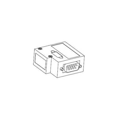 Woodhead D-Sub Connector Without Diagnostics Ports, 90 Degree Angle MA9D0032